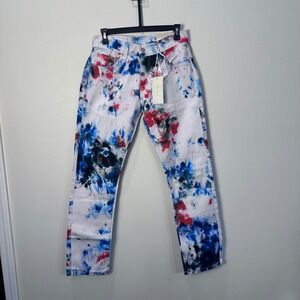 NWT mnml D111 Denim Multi Color Tie Dye Jeans Pants Size 29